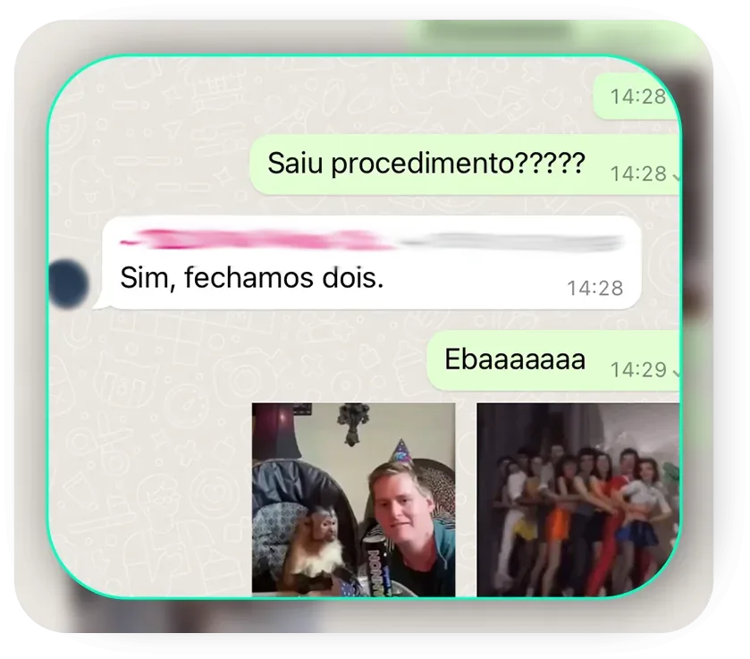 Captação eficaz: paciente agendou online e realizou botox